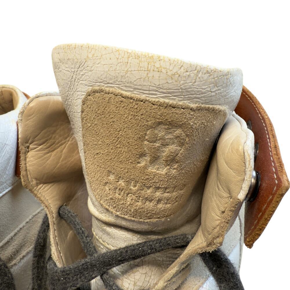 Brunello Cucinelli High Top Sneakers Shoes Leather Suede Size Women’s 37 US 7 - Picture 9 of 16